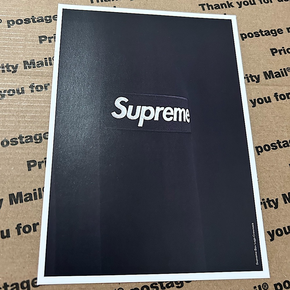 StockX x Supreme Portrait Card